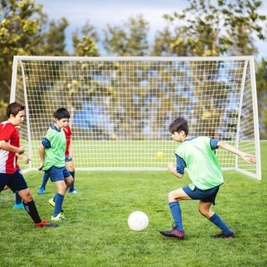 Surenkami futbolo vartai 182 x 365 cm