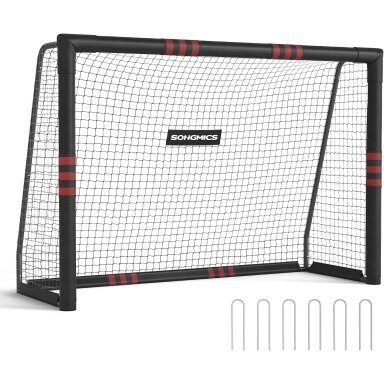 Surenkami metaliniai futbolo vartai, 240 x 160 x 85 cm (Ekspozicinė prekė)