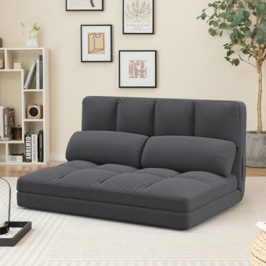 Sulankstoma grindų sofa - lova su reguliuojamu atlošu 1 Sulankstoma grindų sofa - lova su reguliuojamu atlošu 1