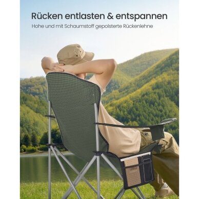 Sulankstoma turistinė kėdė 3 Sulankstoma turistinė kėdė 3