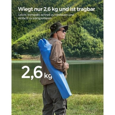 Sulankstomos turistinės kėdės, 2 vnt 6 Sulankstomos turistinės kėdės, 2 vnt 6
