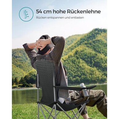 Sulankstomos turistinės kėdės, 2 vnt 3