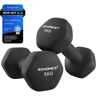 Svarmenų rinkinys, 2 x 5 kg