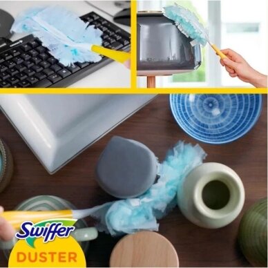 SWIFFER DUSTER dulkių valymo rinkinys 4 SWIFFER DUSTER dulkių valymo rinkinys 4