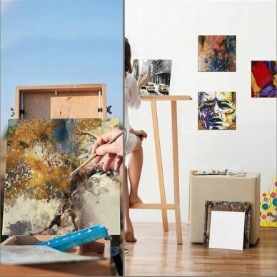 Drobė piešimui, 25 x 25 cm,3 vnt 2 Drobė piešimui, 25 x 25 cm,3 vnt 2