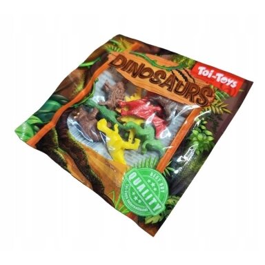 TOI-TOYS Gyvūnų figūrėlių rinkinys DINOSAURS