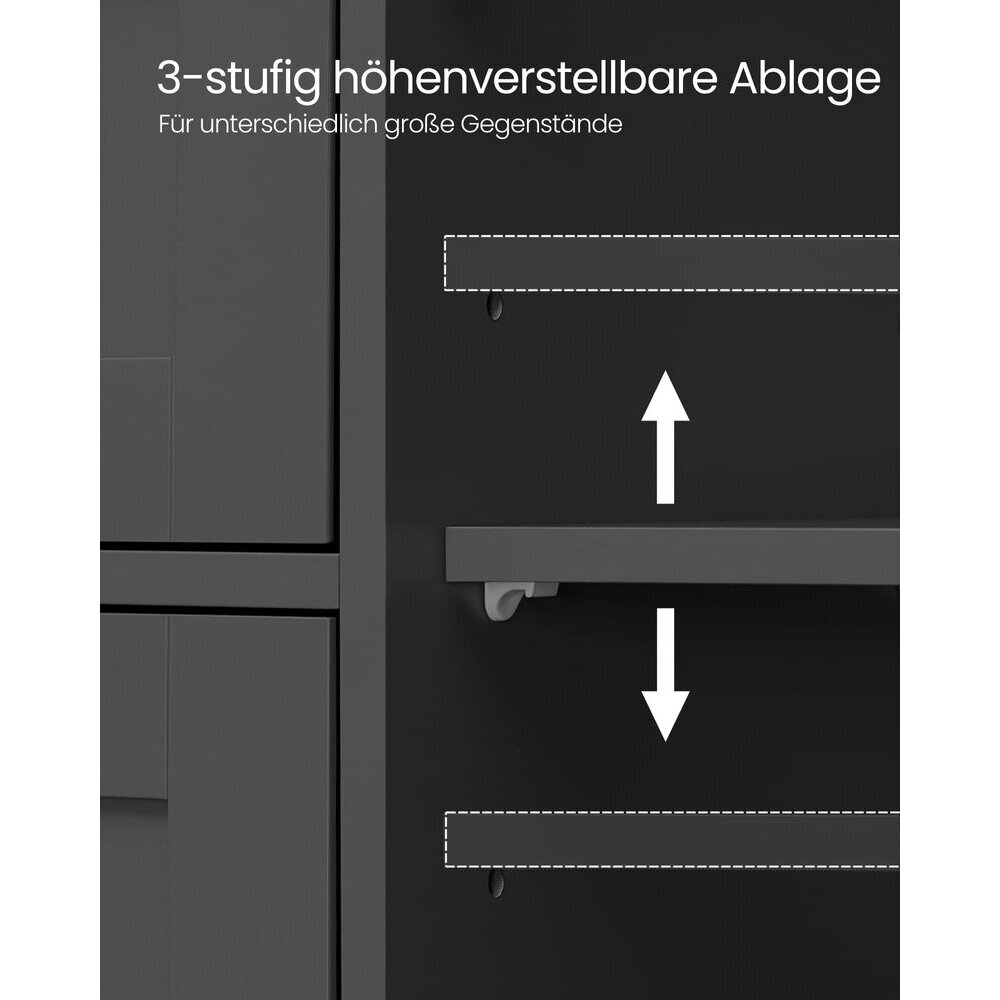 Tradicinio stiliaus pastatoma spintelė su stalčiais 3