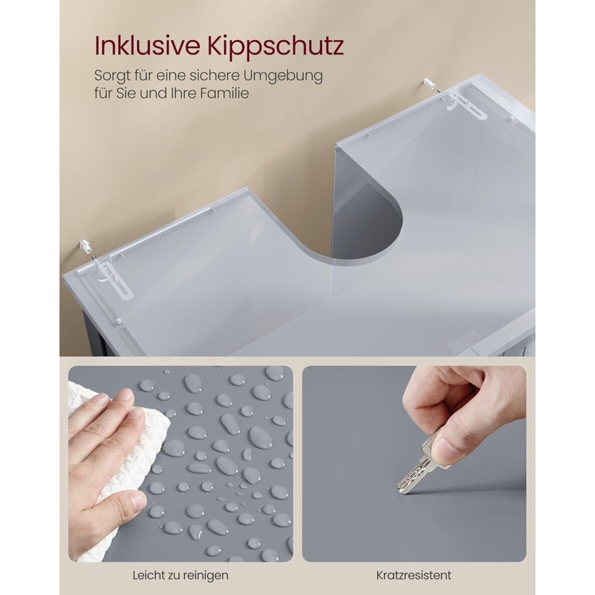 Tradicinio stiliaus pastatoma praustuvo spintelė (Transportavimo defektas) 4