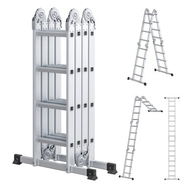 Universalios 4 dalių kopečios,iki 430 cm Universalios 4 dalių kopečios,iki 430 cm