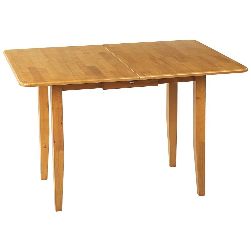 Kaučiukmedžio medienos valgomojo stalas MASELA, 76 x 90/120 x 60/90 cm Kaučiukmedžio medienos valgomojo stalas MASELA, 76 x 90/120 x 60/90 cm