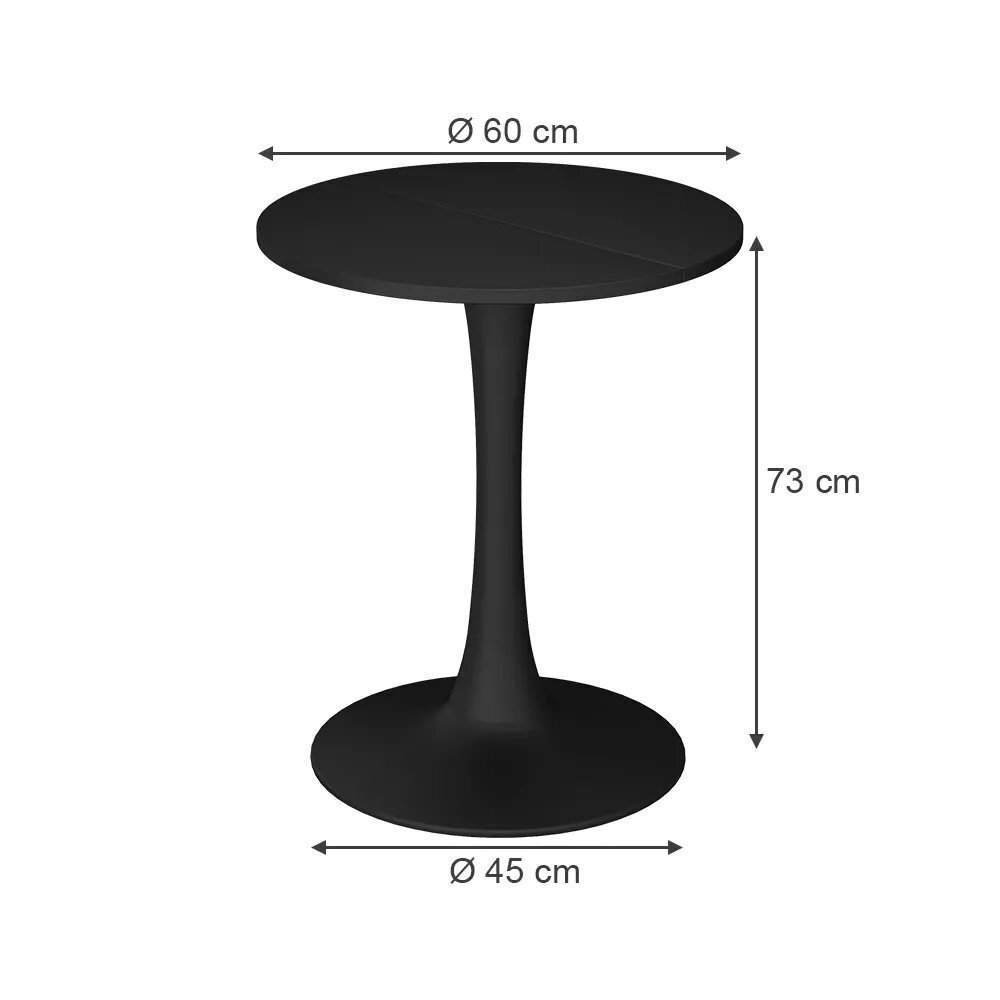 Valgomojo stalas CARL, 73 x Ø 60 cm 5