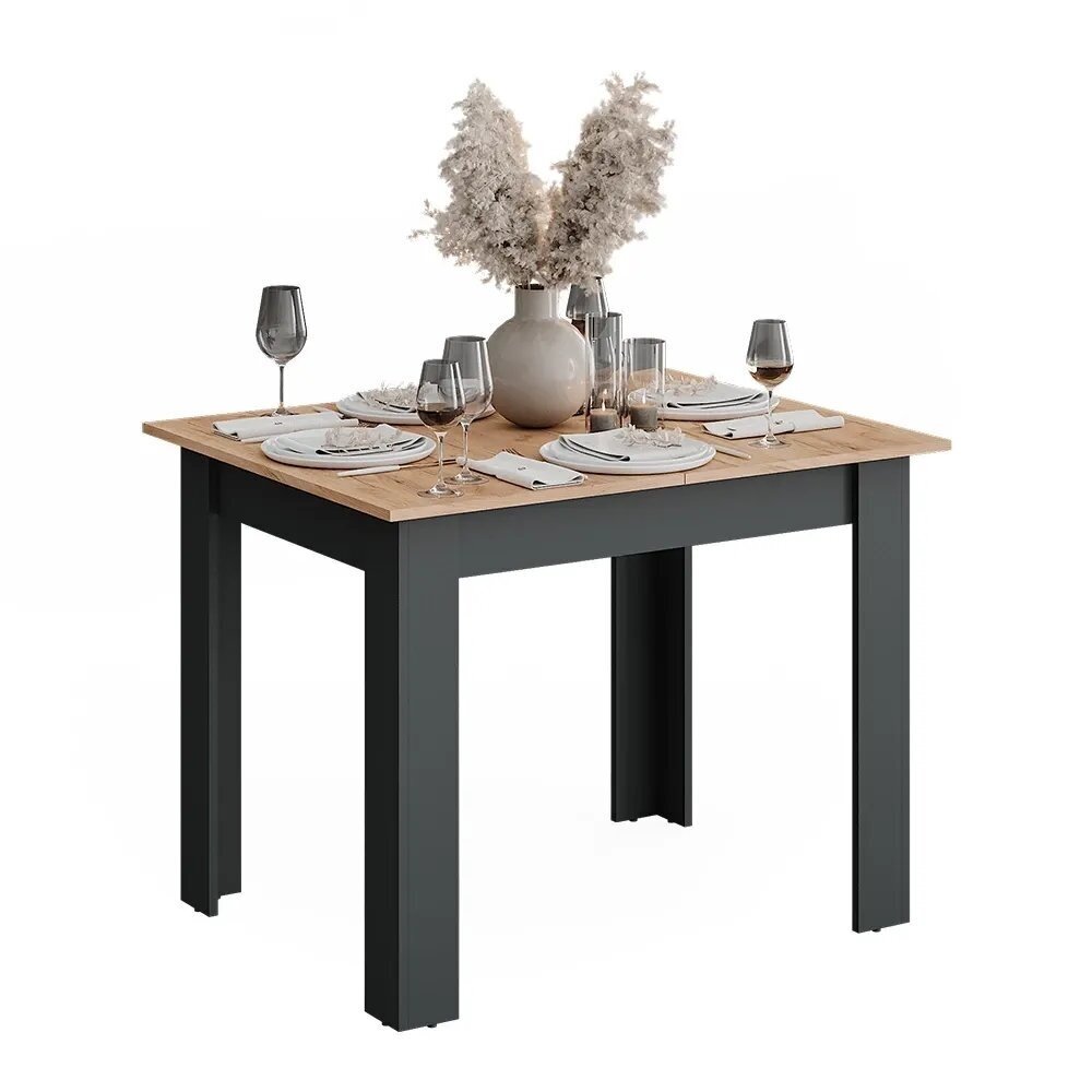 Valgomojo stalas REPOSE, 76 x 100/140 x 80 cm