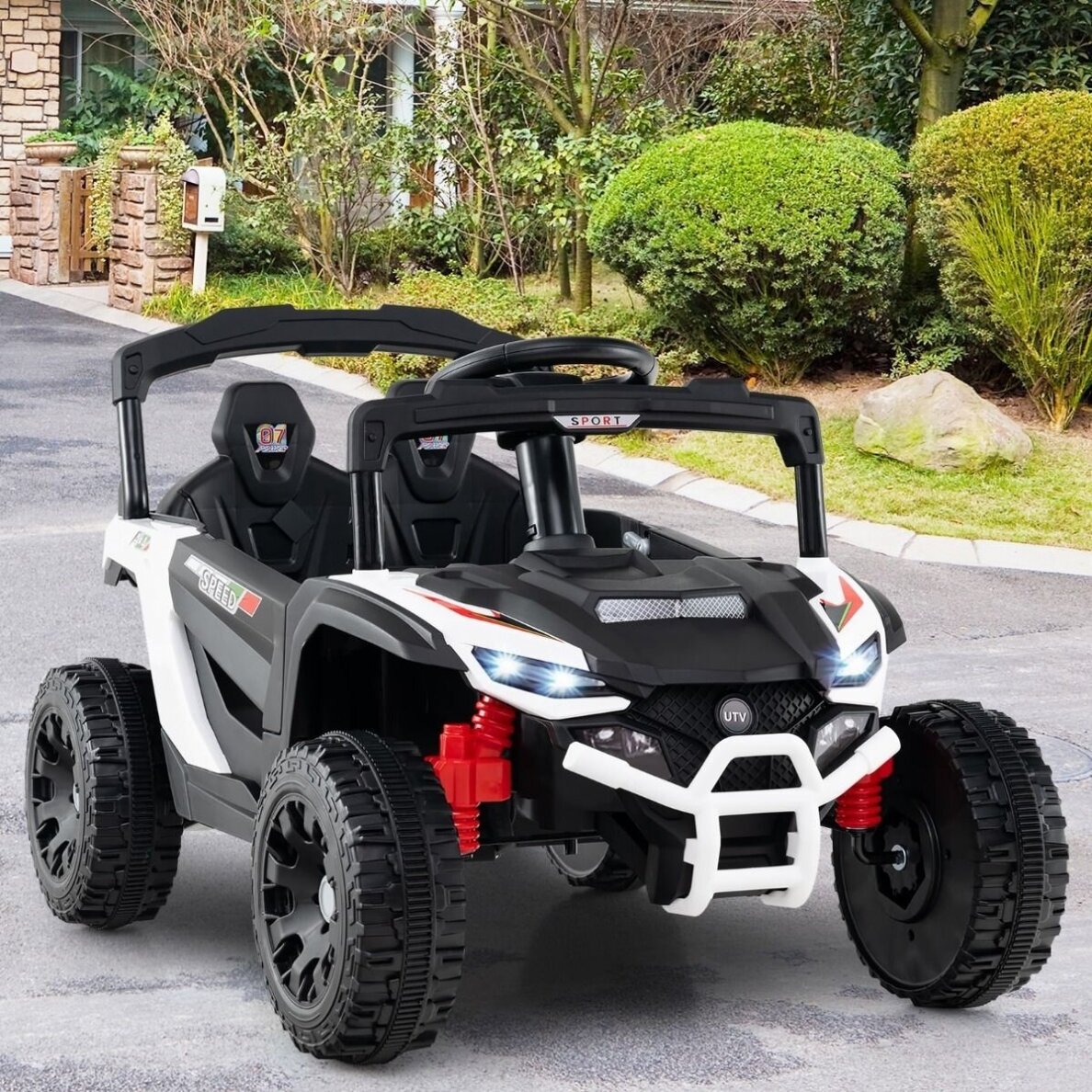 Vaikiškas elektrinis automobilis - UTV bagis, 12V, 3-5 km/h 1 Vaikiškas elektrinis automobilis - UTV bagis, 12V, 3-5 km/h 1