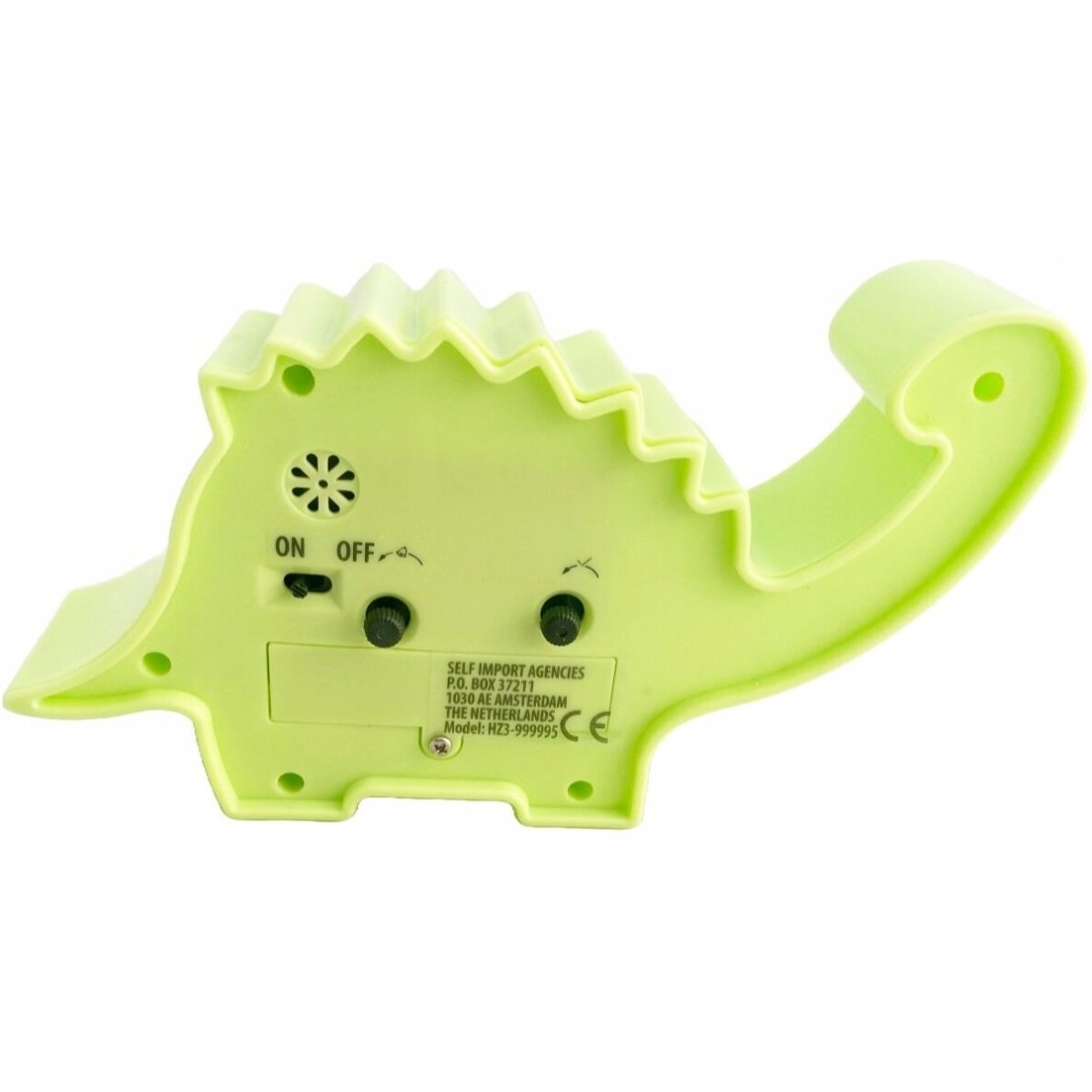 Vaikiškas pastatomas laikrodis ''Dinozauras'' 2