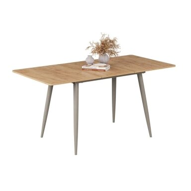 Valgomojo stalas BEAVER, 75 x 120/160 x 80 cm