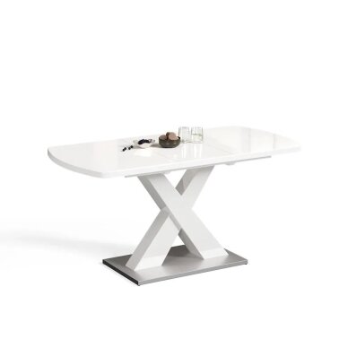 Valgomojo stalas CHINTO, 76 x 120/160 x 80 cm Valgomojo stalas CHINTO, 76 x 120/160 x 80 cm