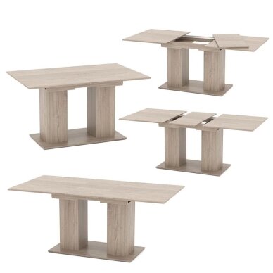 Valgomojo stalas DIX, 76 x 140/180 x 90 cm 3 Valgomojo stalas DIX, 76 x 140/180 x 90 cm 3