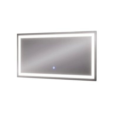Veidrodis su LED apšvietimu ir sensoriniu jungikliu MIRAL, 80 x 40 cm 5 Veidrodis su LED apšvietimu ir sensoriniu jungikliu MIRAL, 80 x 40 cm 5
