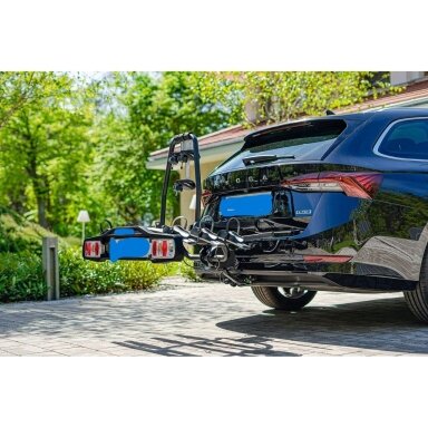 GRUNDIG AUTOMOTIVE Santorin 9-4F automobilio kablio dviračių laikiklis, 4 dviračiams, iki 60 kg