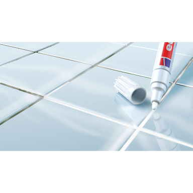 EDDING 8200 dažų markeris plytelių tarpams, balta